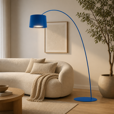 Minimalist LED Arc Floor Lamp