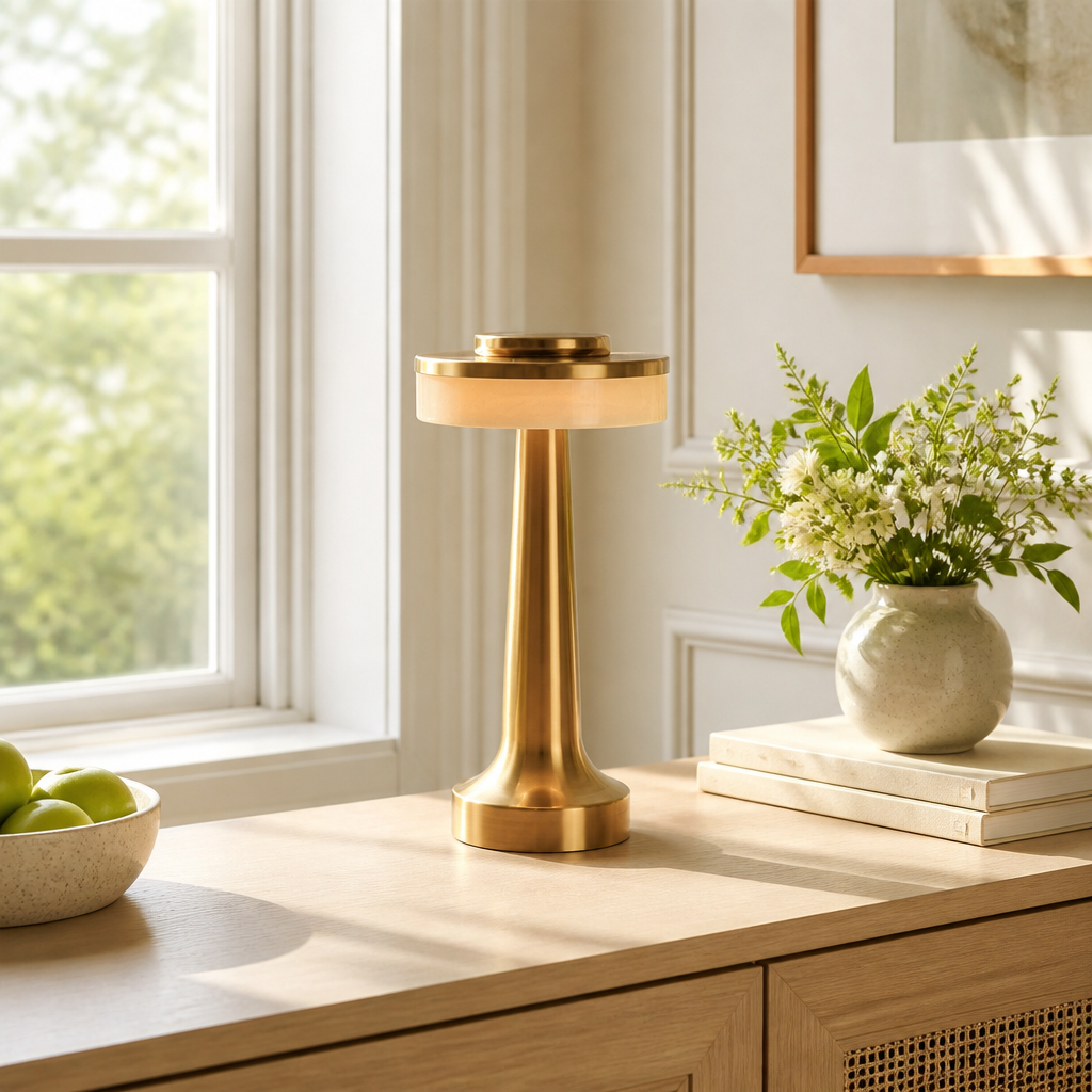 Minimalist LED Cordless Table Lamp
