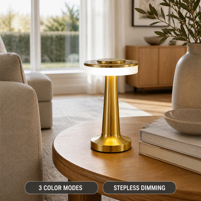 Minimalist LED Cordless Table Lamp