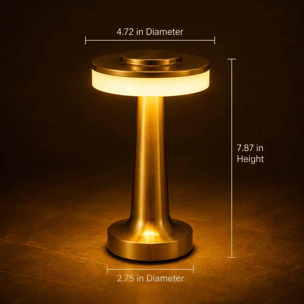 Minimalist LED Cordless Table Lamp