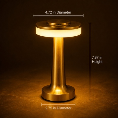 Minimalist LED Cordless Table Lamp