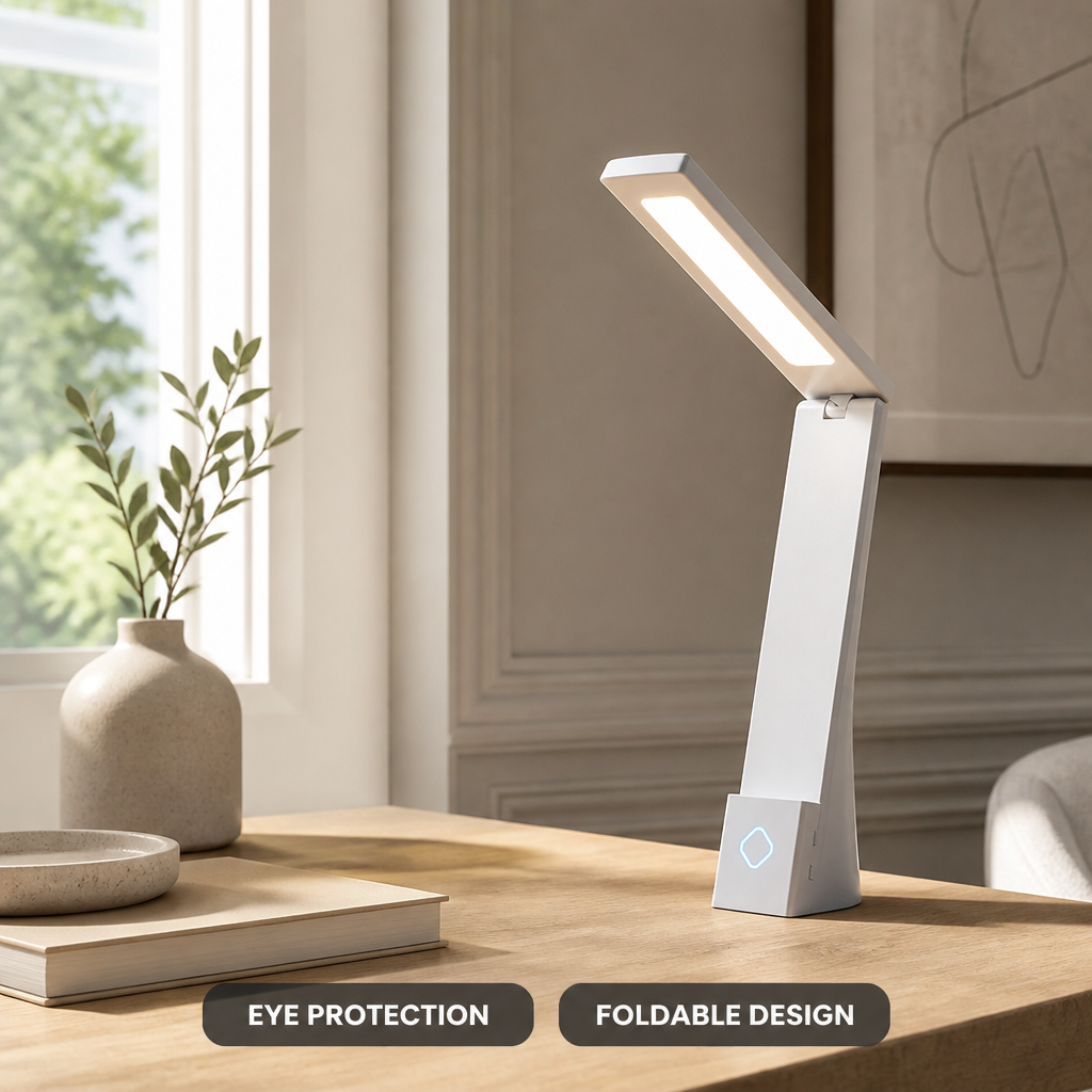 Minimalist LED Foldable Desk Lamp