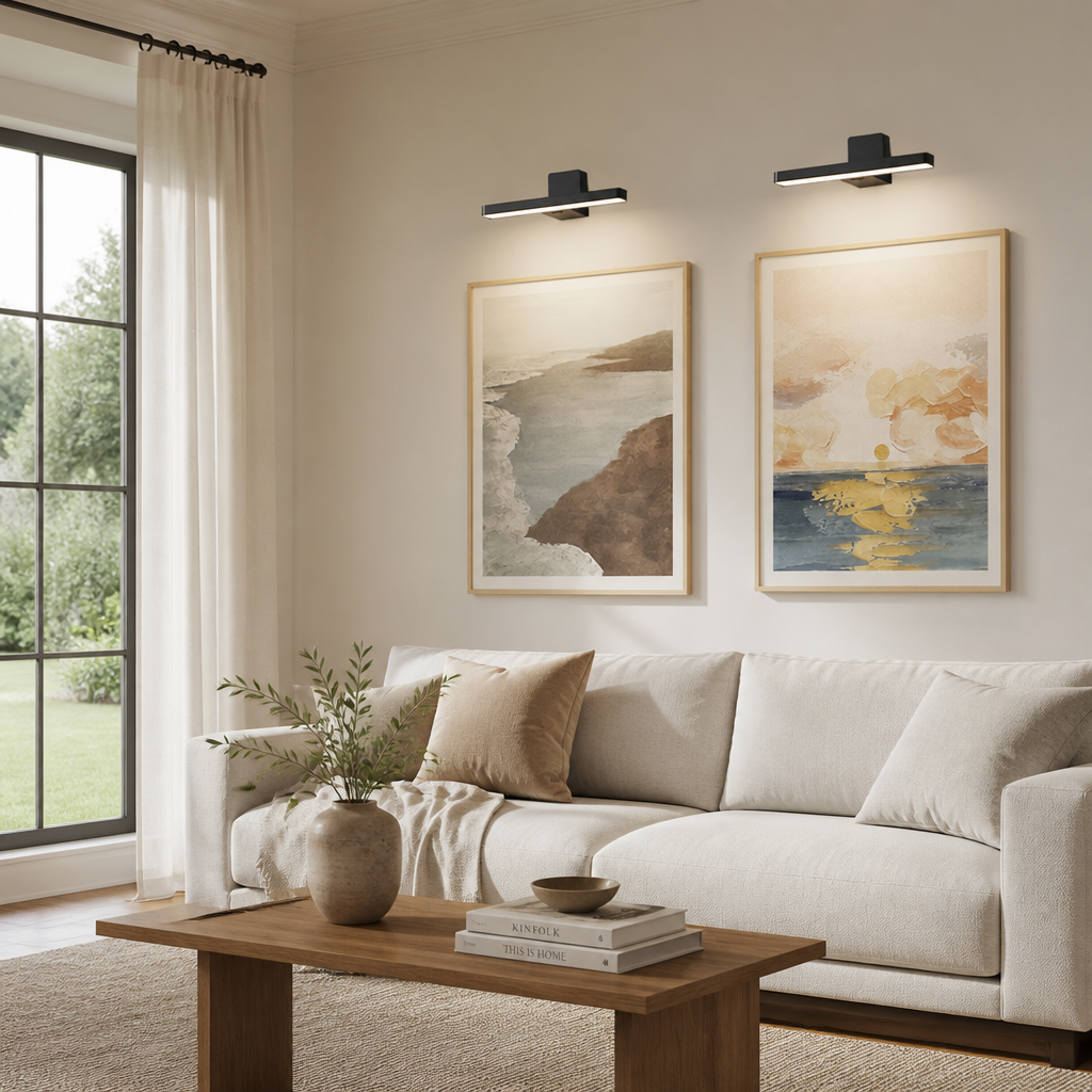 Minimalist LED Magnetic Mount Wall Sconce
