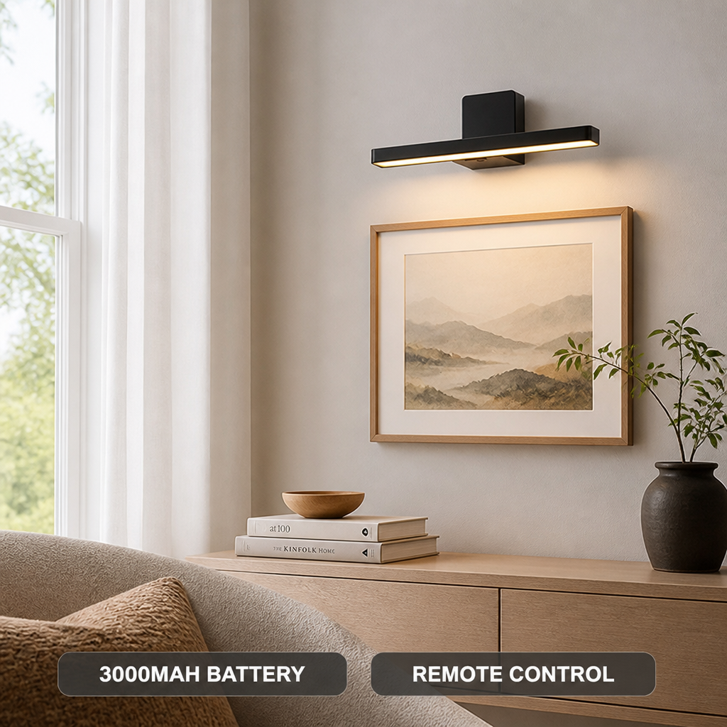 Minimalist LED Magnetic Mount Wall Sconce