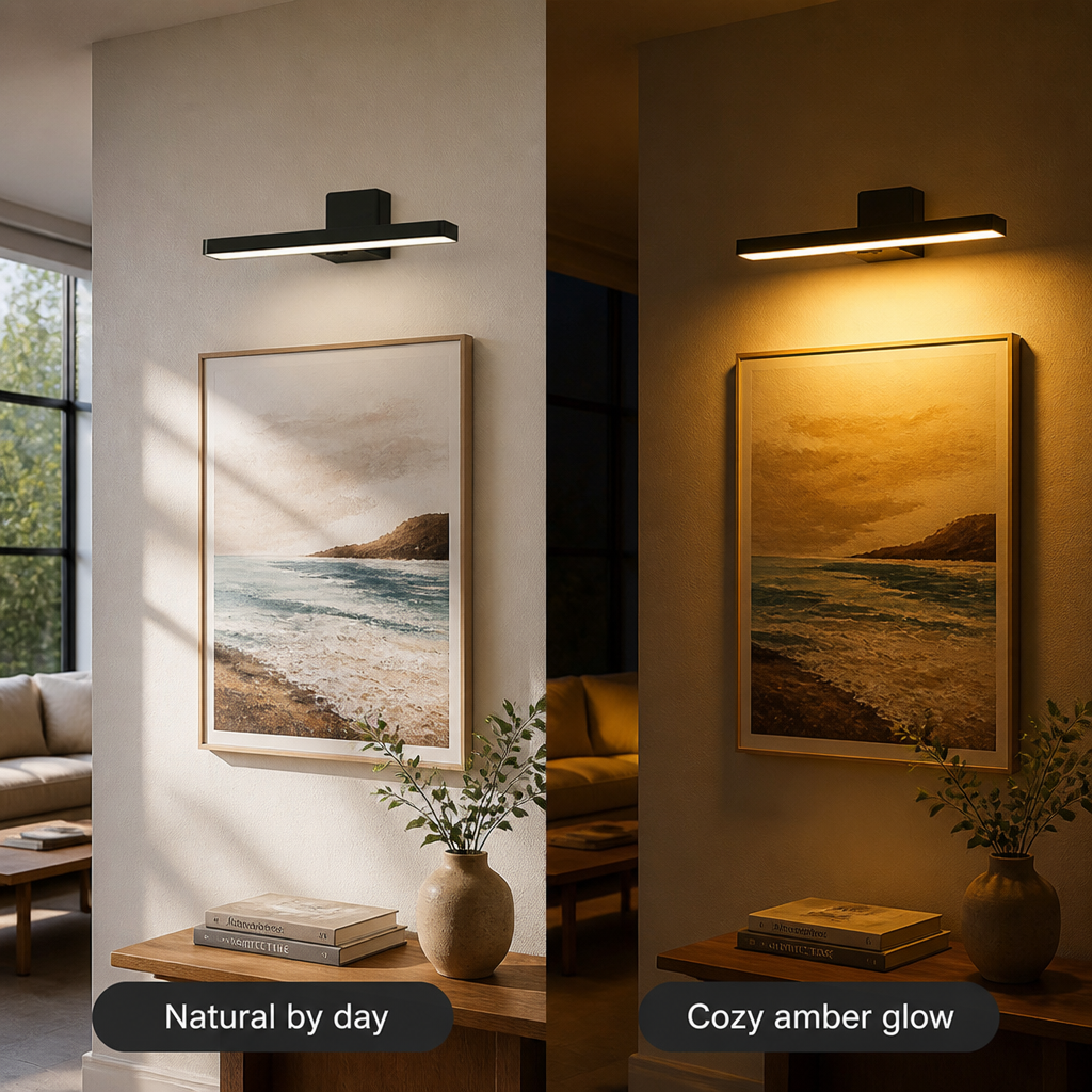 Minimalist LED Magnetic Mount Wall Sconce
