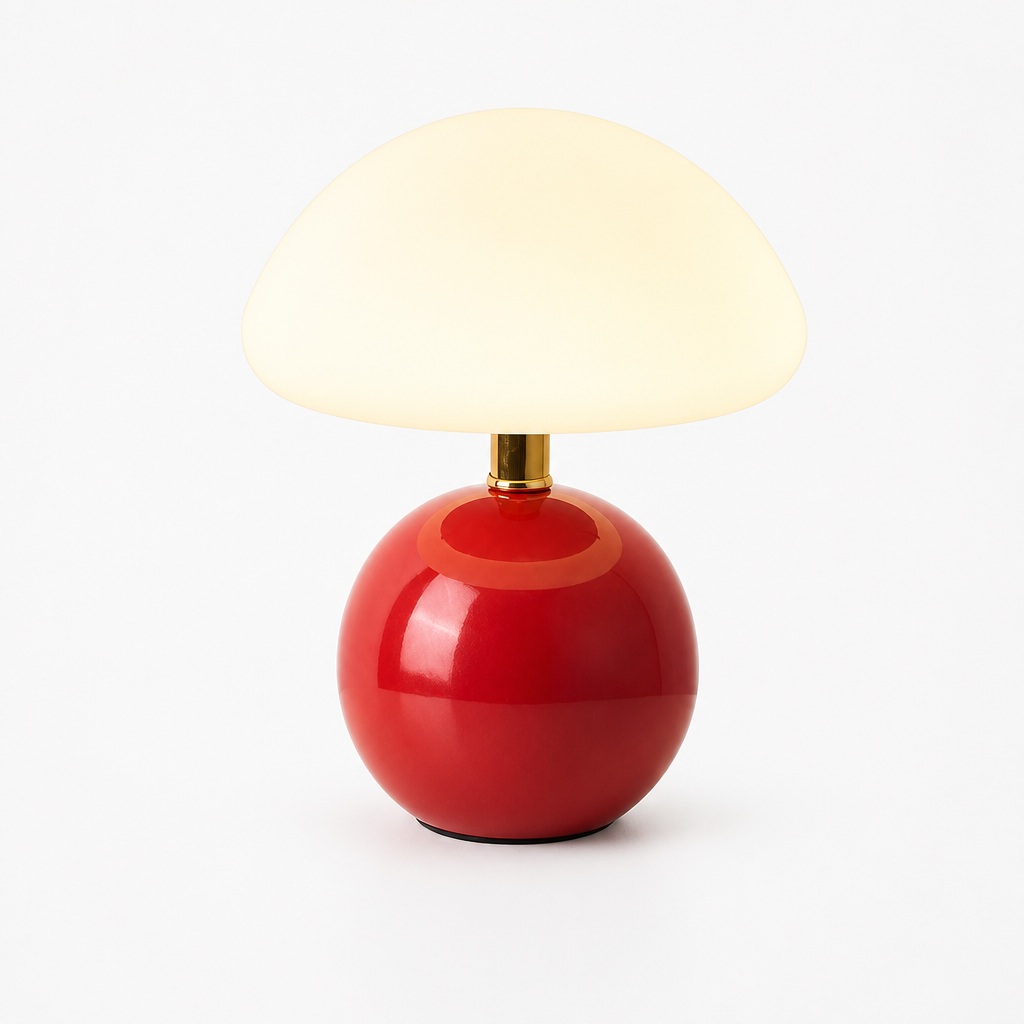 Minimalist LED Moon-Shaped Table Lamp
