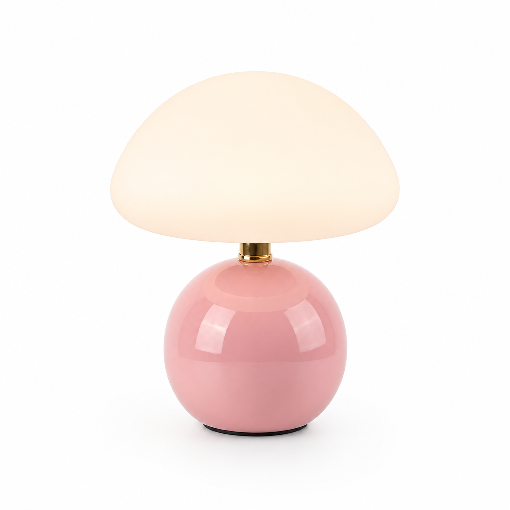 Minimalist LED Moon-Shaped Table Lamp