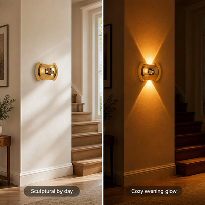 Minimalist LED Motion-Sensing Wall Sconce