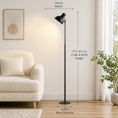 Minimalist LED Telescopic Floor Lamp