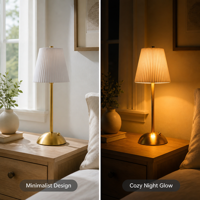 Minimalist LED Touch Table Lamp