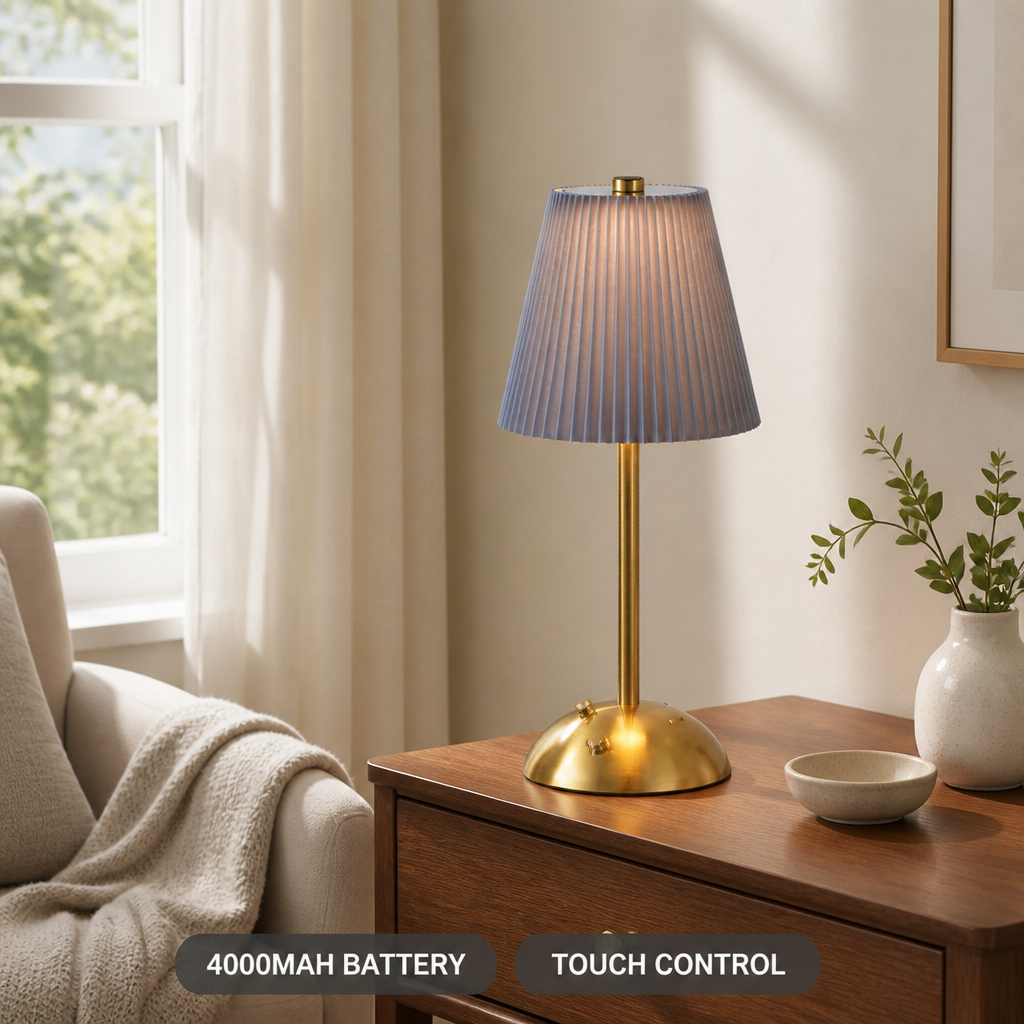 Minimalist LED Touch Table Lamp