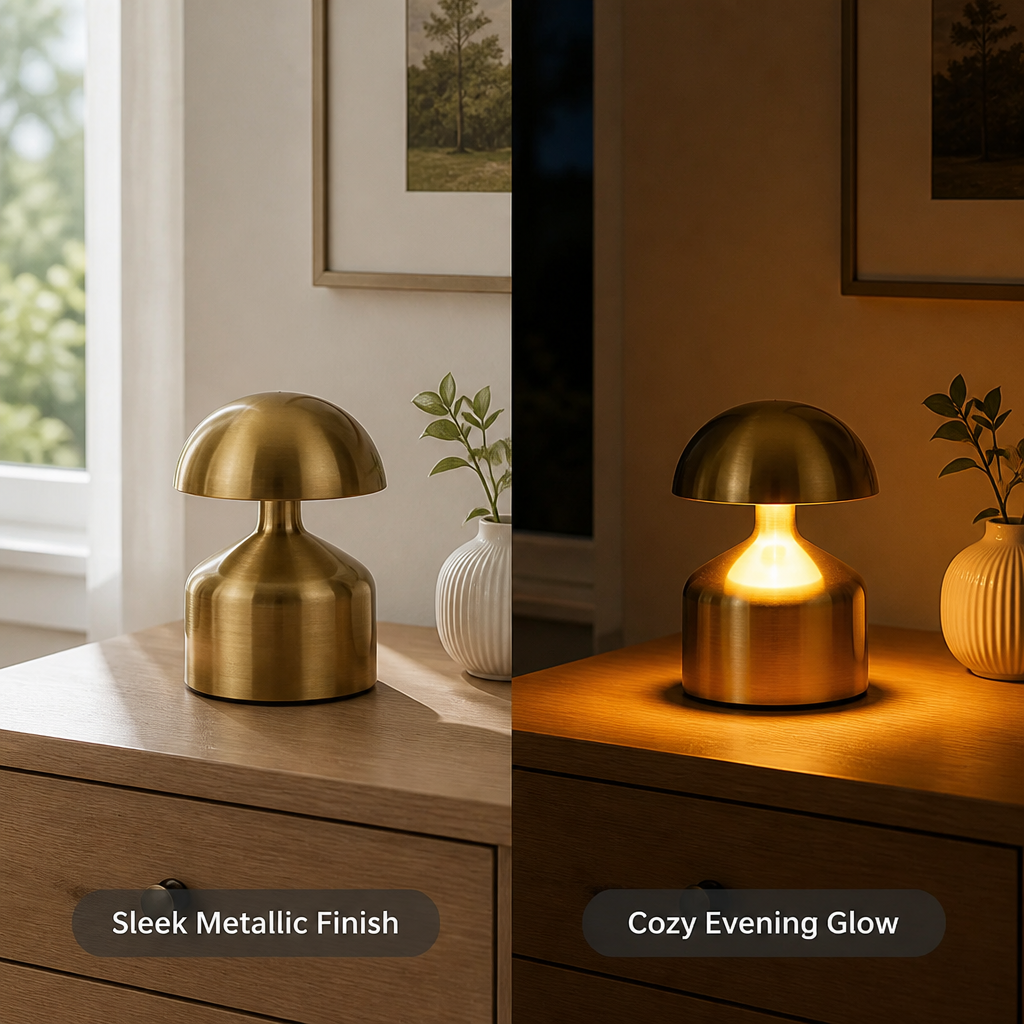 Minimalist LED Touch Table Lamp