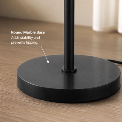 Minimalist Marble Arc Floor Lamp