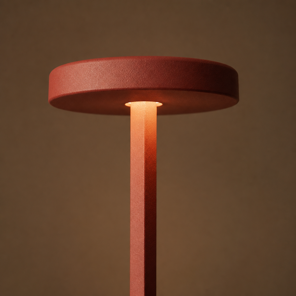 Minimalist Metal & Fabric LED Floor Lamp