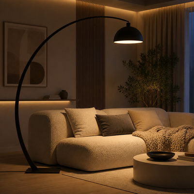 Minimalist Metal Floor Lamp