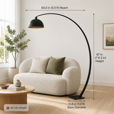 Minimalist Metal Floor Lamp