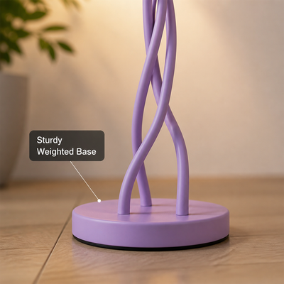 Minimalist Metal Flower-Shaped Floor Lamp