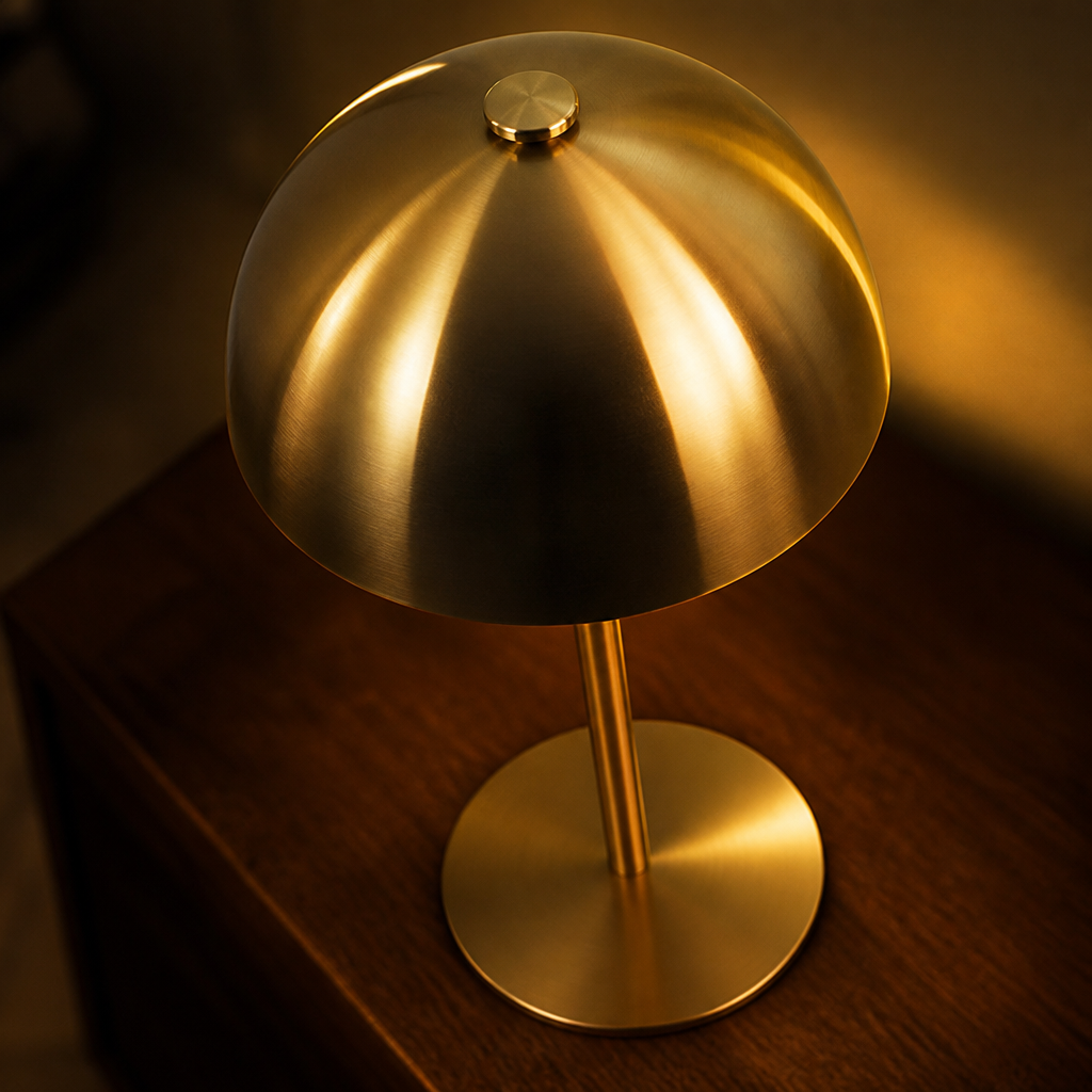 Minimalist Metal LED Adjustable Desk Lamp