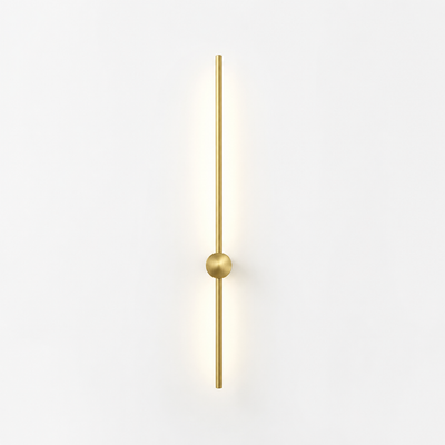Minimalist Metal LED Linear Wall Sconce