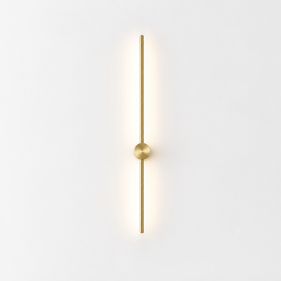 Minimalist Metal LED Linear Wall Sconce