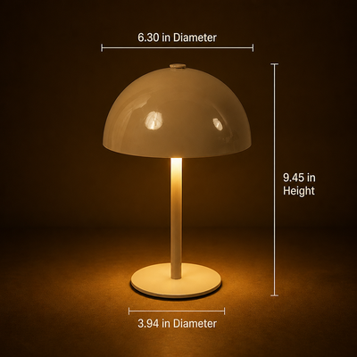 Minimalist Metal LED Touch Desk Lamp