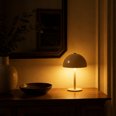 Minimalist Metal LED Touch Desk Lamp