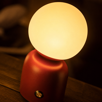 Minimalist Metal LED Touch Desk Lamp