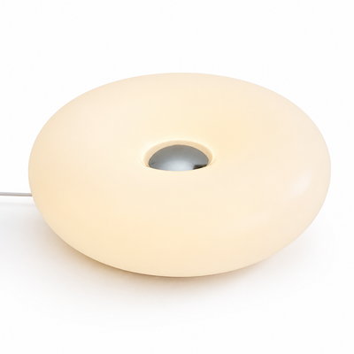 Minimalist Plastic Ring LED Table Lamp