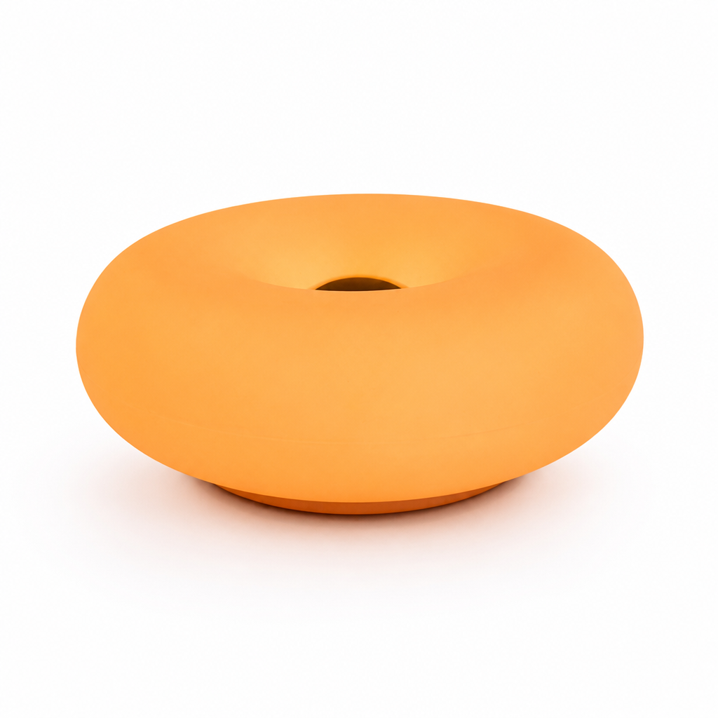 Minimalist Plastic Ring LED Table Lamp