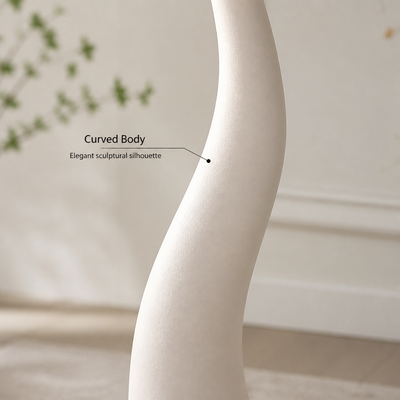 Minimalist Pleated Shade Floor Lamp