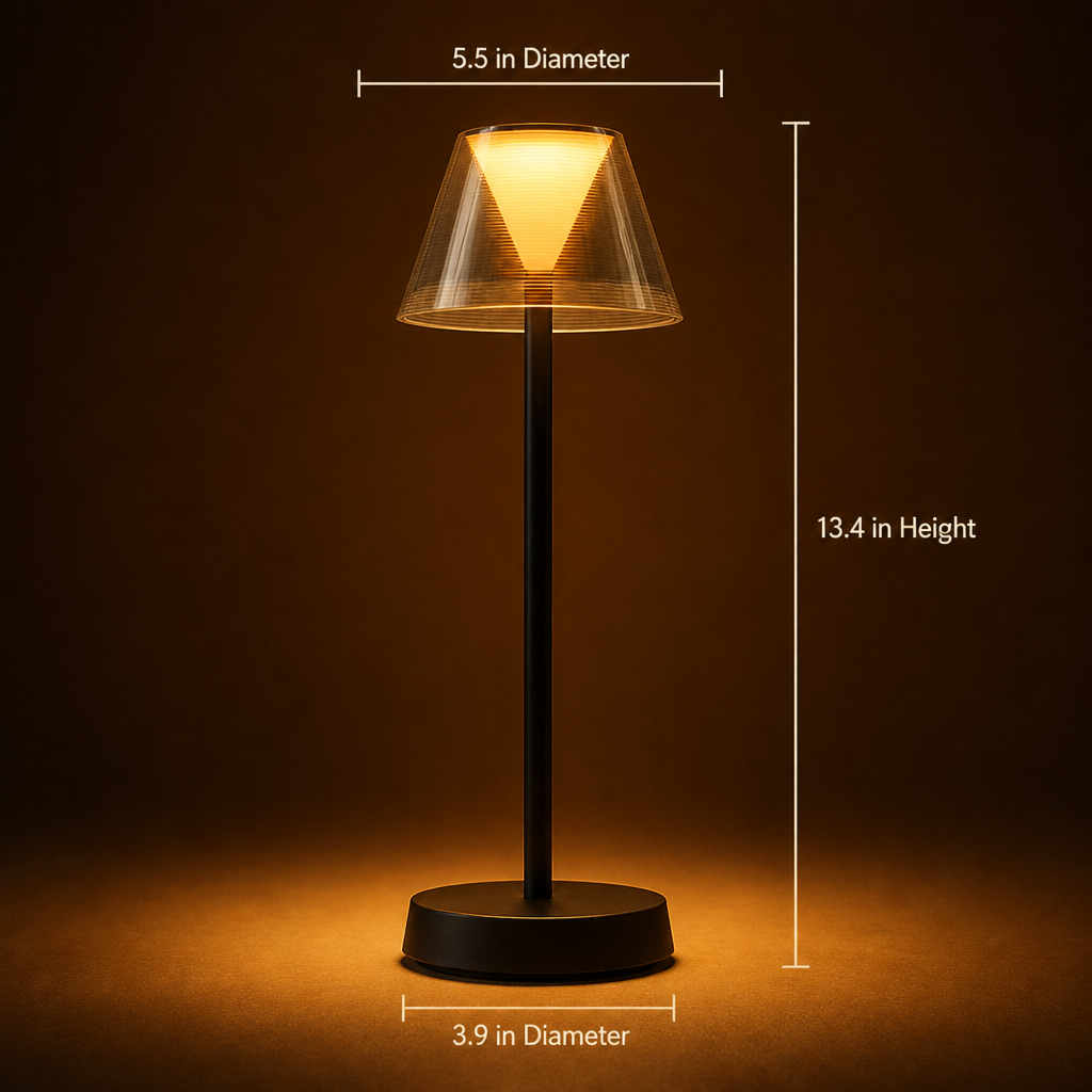 Minimalist Portable LED Table Lamp