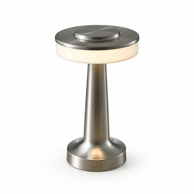 Minimalist Rose Gold LED Touch Table Lamp