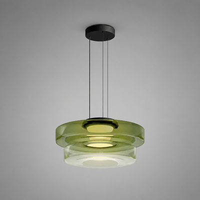 Minimalist Three-Layer Pendant Light