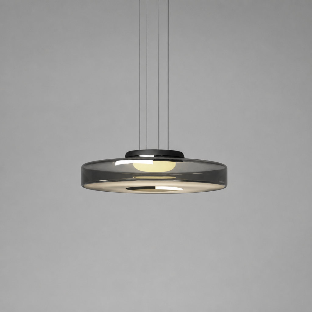 Minimalist Three-Layer Pendant Light