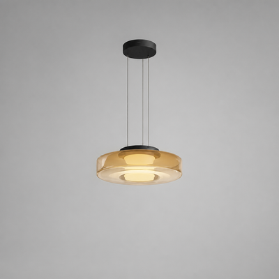 Minimalist Three-Layer Pendant Light