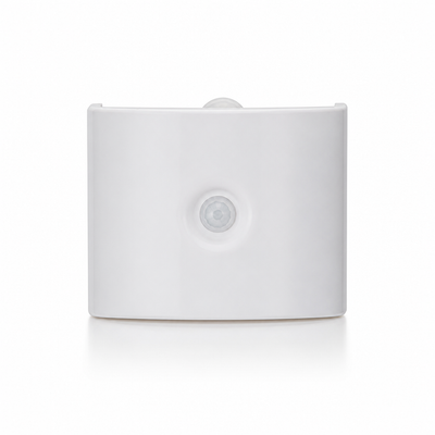 Minimalist White LED Motion Sensor Night Light