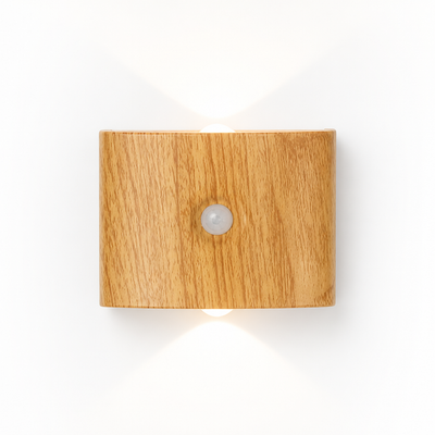 Minimalist White LED Motion Sensor Night Light