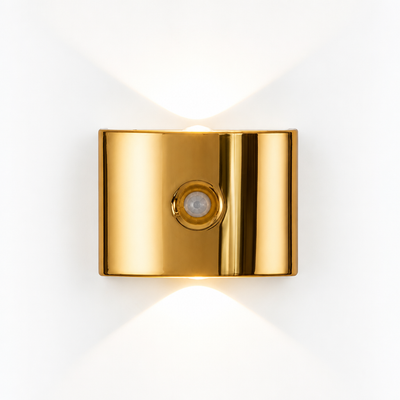 Minimalist White LED Motion Sensor Night Light