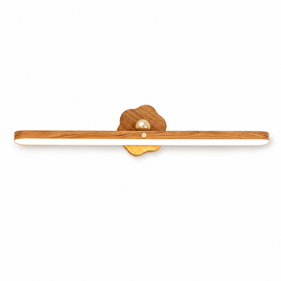Minimalist Wood Grain Magnetic LED Strip