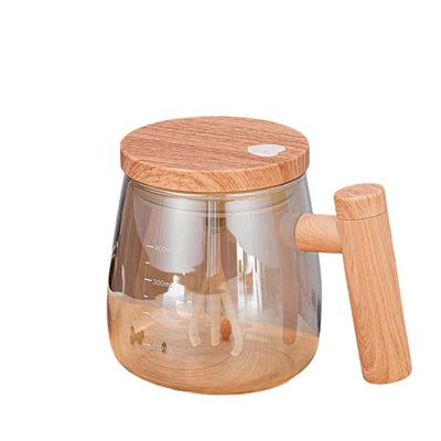 Mixer Mug Maple Wood Rechargeable USB 400ml