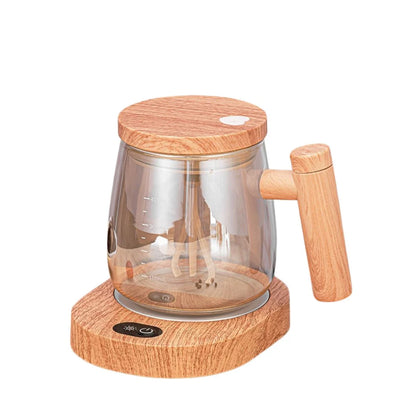 Mixer Mug Maple Wood Rechargeable USB 400ml