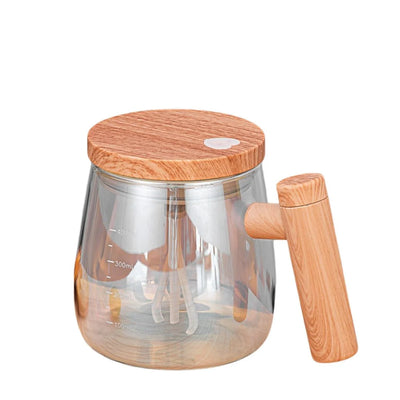 Mixer Mug Maple Wood Rechargeable USB 400ml