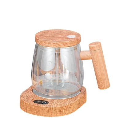Mixer Mug Maple Wood Rechargeable USB 400ml