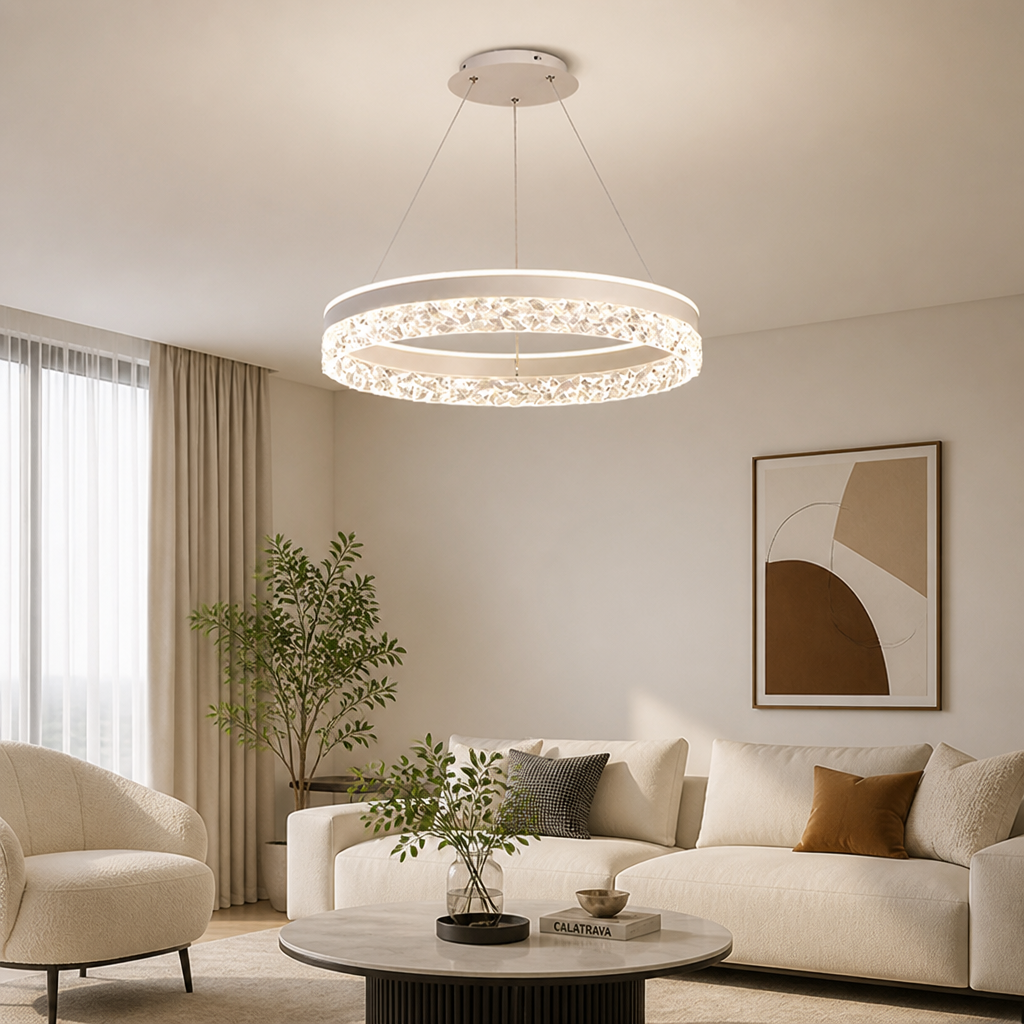 Modern Acrylic LED Adjustable Ceiling Light