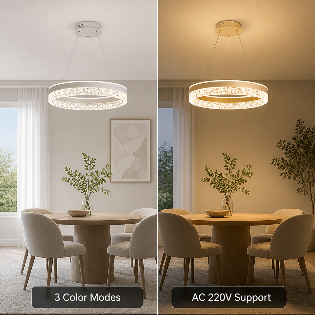 Modern Acrylic LED Adjustable Ceiling Light