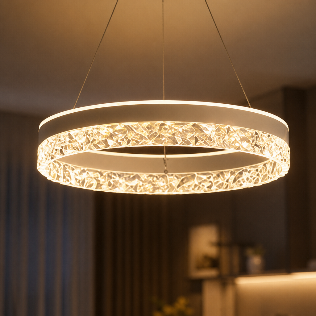 Modern Acrylic LED Adjustable Ceiling Light