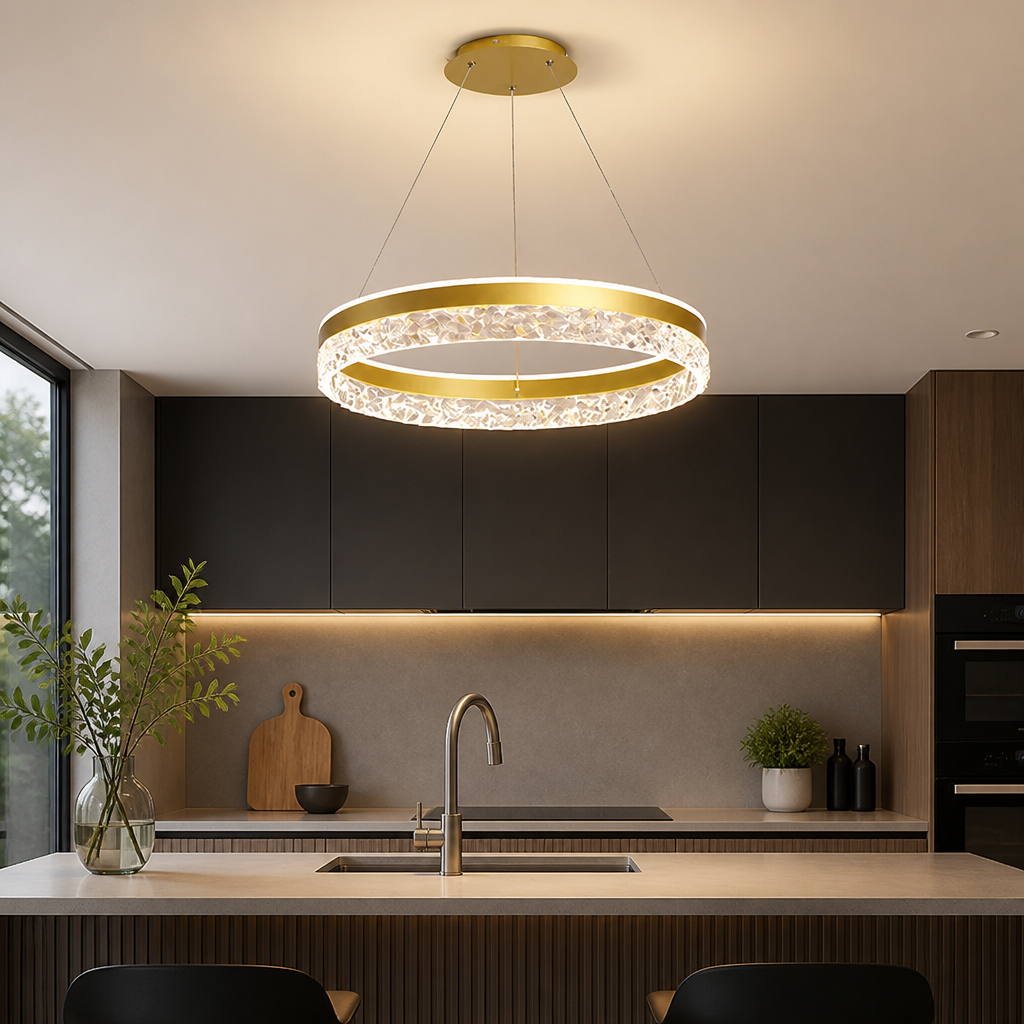 Modern Acrylic LED Adjustable Ceiling Light