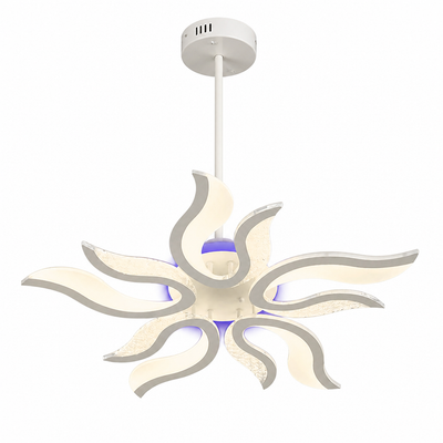 Modern Acrylic LED Flame-Shaped Ceiling Light