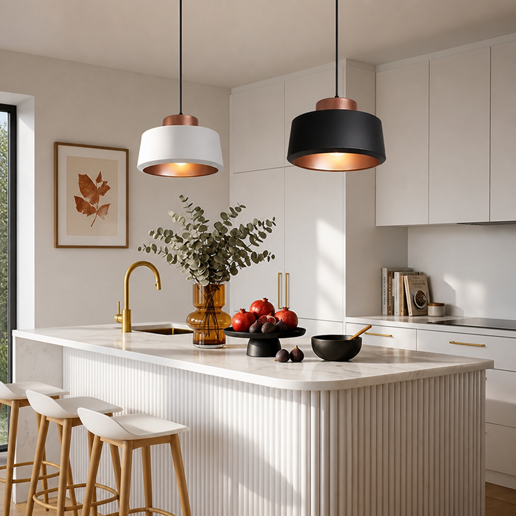 Modern Aluminum Branch Chandelier