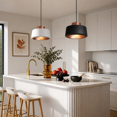 Modern Aluminum Branch Chandelier